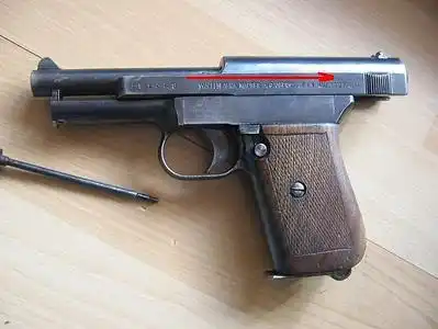 Mauser 1914. Разборка.