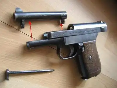 Mauser 1914. Разборка.