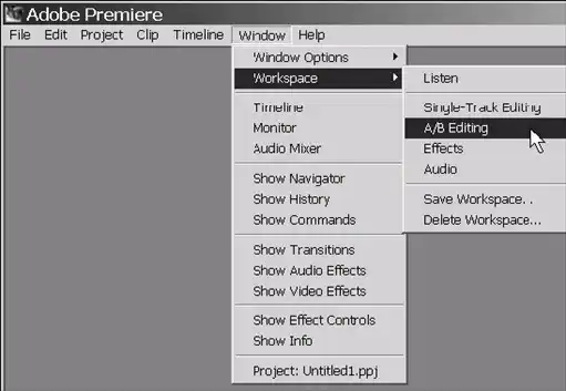 ����������� Adobe Premiere 6.5.