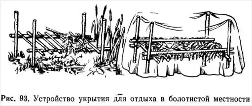 4. Оборудование укрытий. 4. Следопытство. Подготовка войскового разведчика.