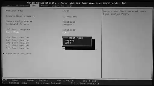 Удаление предустановленной Windows.